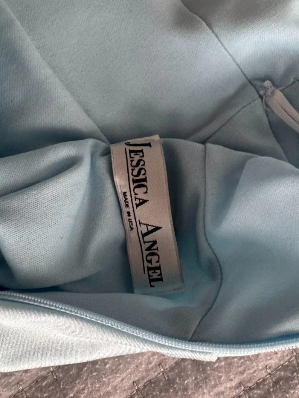 Long blue Prom dress - Picture 4 of 5
